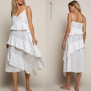 Pol Off White Sing and Dance Dress